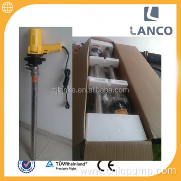 Electric oil barrel pump plastic drum pump